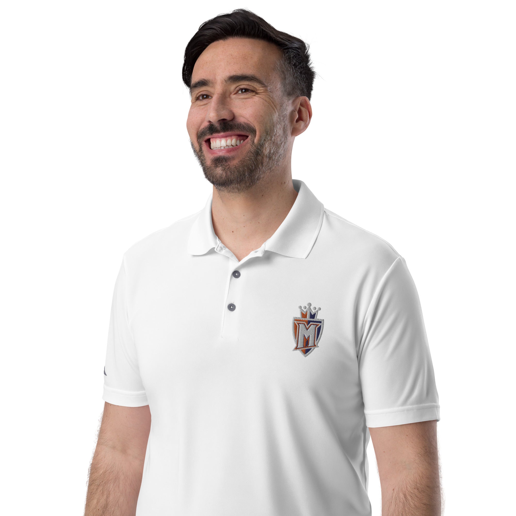 Monarchs Adidas Performance Polo Shirt – Moisture-Wicking, Lightweight Fabric, Stylish Design for Active Lifestyle, Ideal for Gym, Sports & Casual Outings