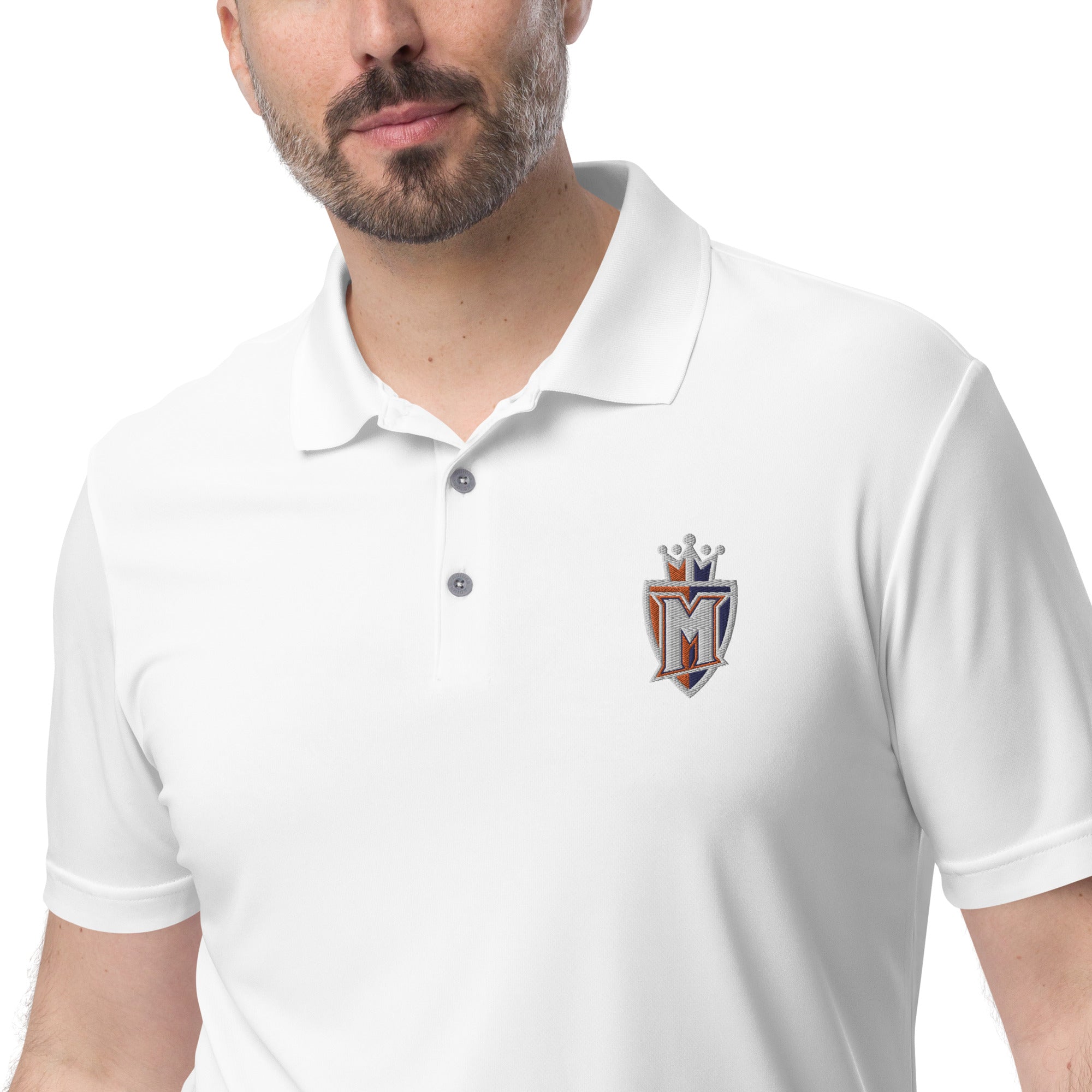 Monarchs Adidas Performance Polo Shirt – Moisture-Wicking, Lightweight Fabric, Stylish Design for Active Lifestyle, Ideal for Gym, Sports & Casual Outings