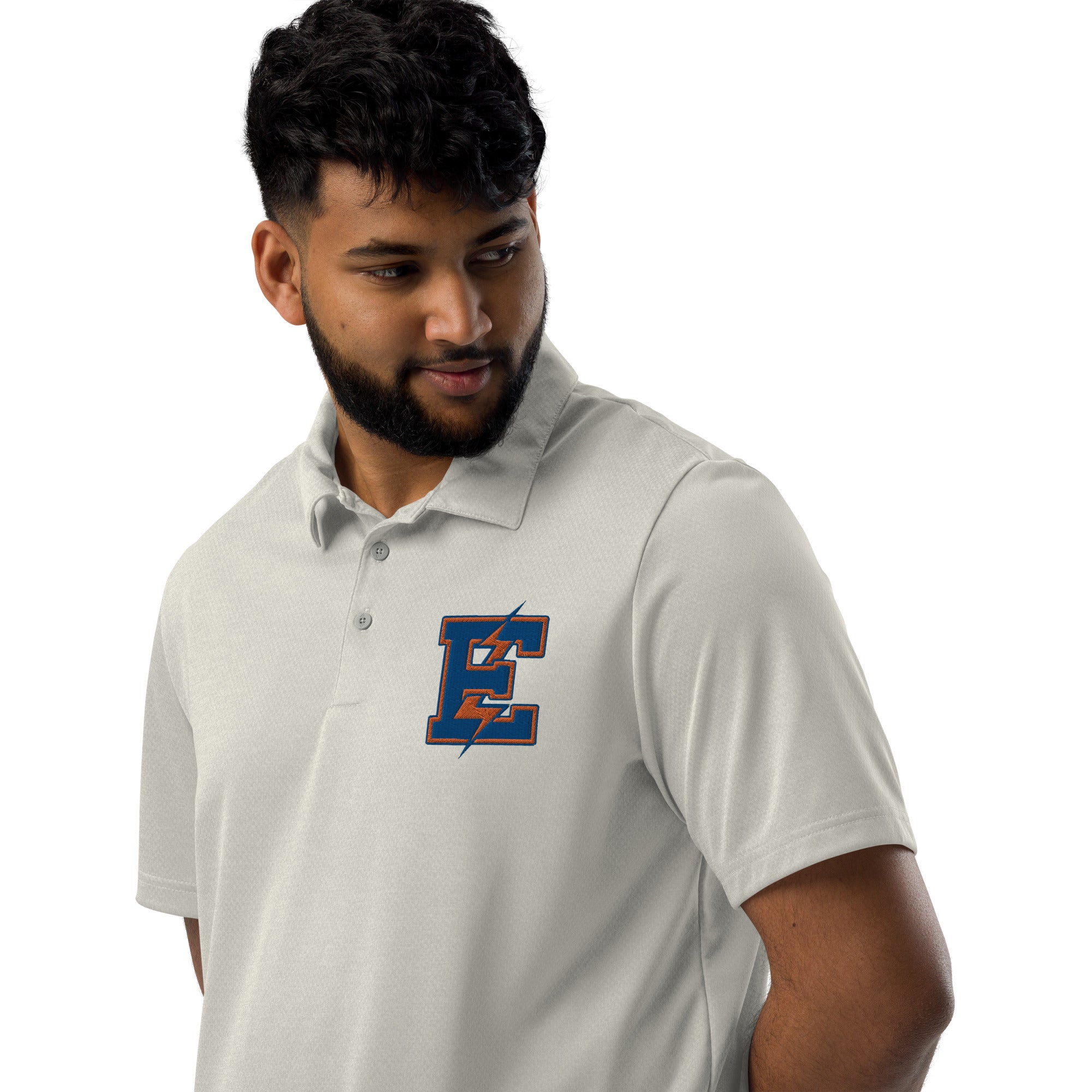 Chargers Adidas Space-Dyed Polo – Lightweight Performance Fabric, Breathable Design, Moisture-Wicking Technology, Ideal for Gym, Sports & Casual Outings