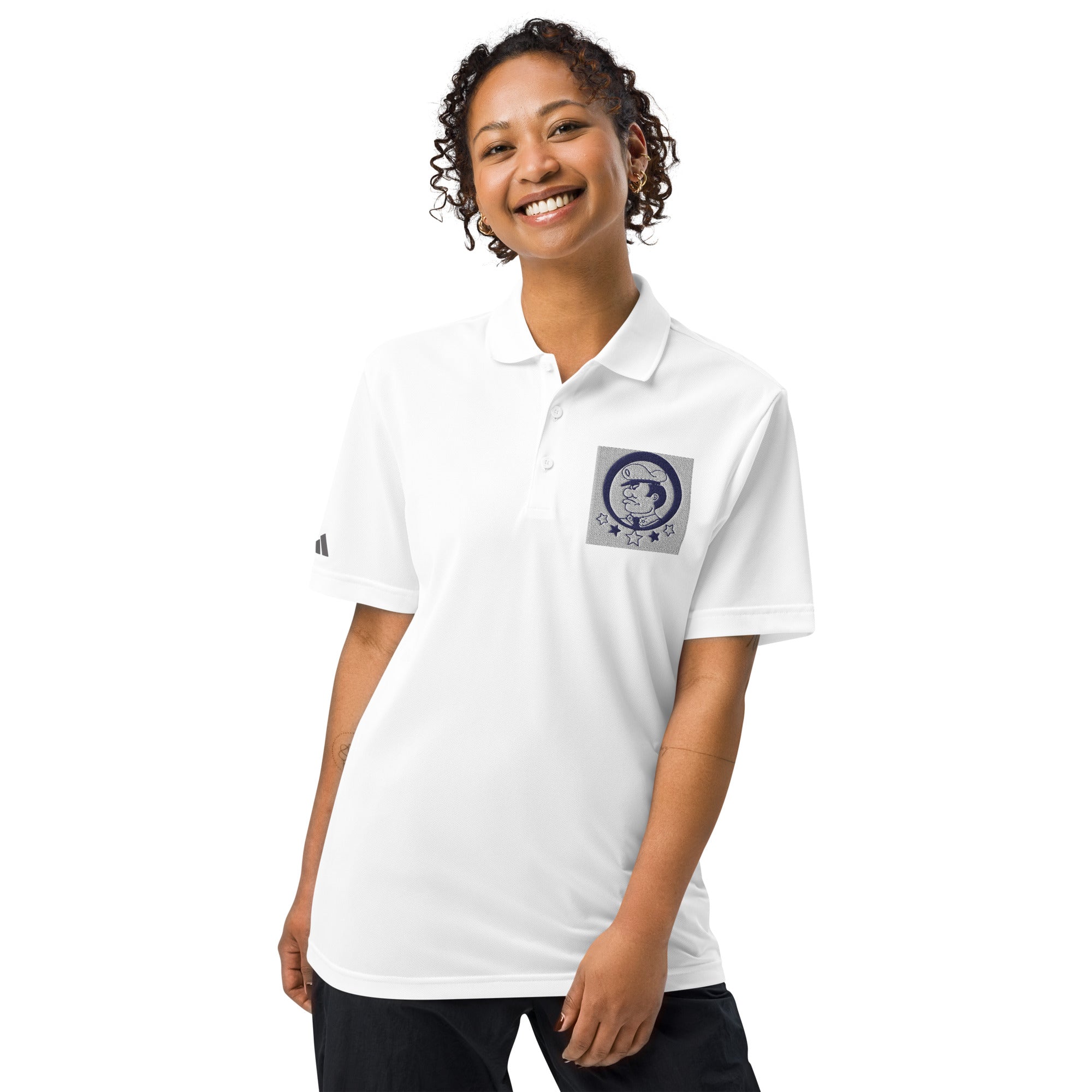 Generals Adidas Sport Polo – Performance Fabric, Moisture-Wicking Technology, Classic Fit, Perfect for Gym, Sports & Casual Outings