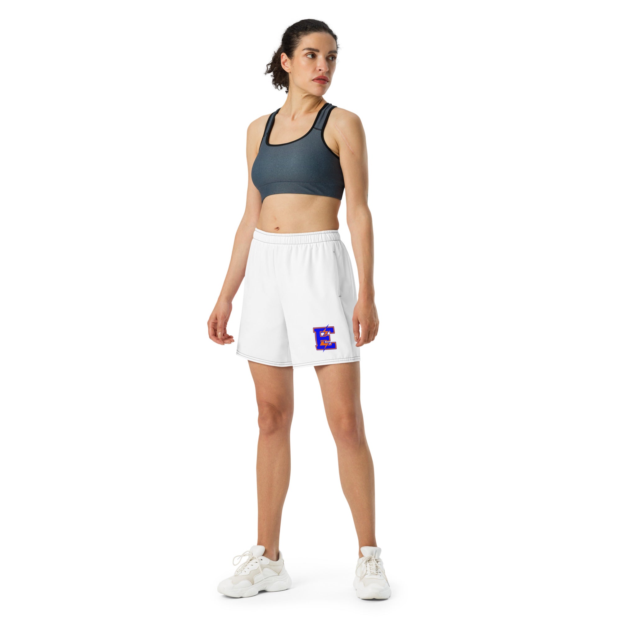 Chargers All-Over Print Unisex Athletic Long Shorts – Lightweight, Breathable Fabric, Perfect for Workouts, Running & Casual Wear