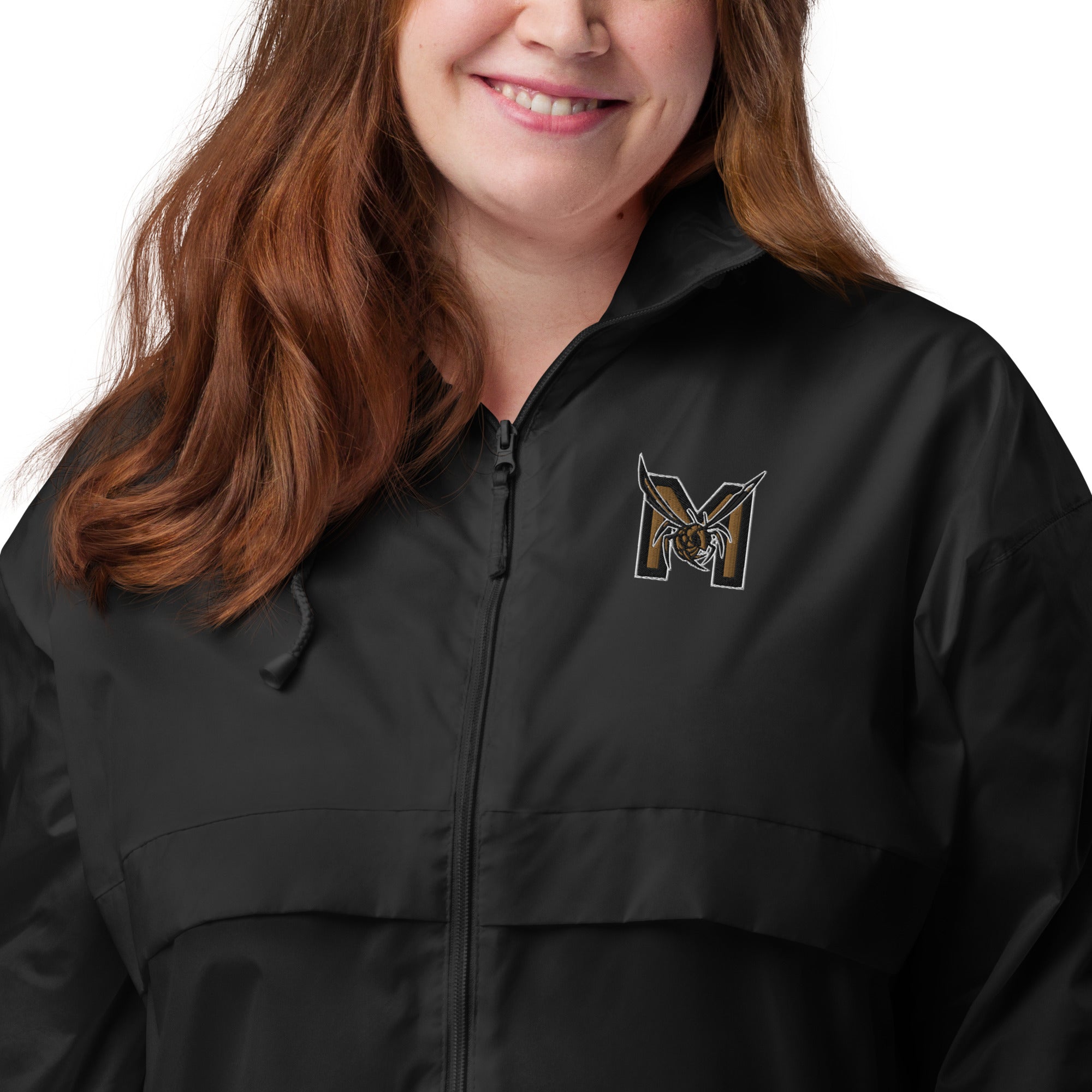 Hornets Unisex Windbreaker Jacket with Embroidered Logo - Lightweight, Water-Resistant, and Stylish Outerwear for All Seasons