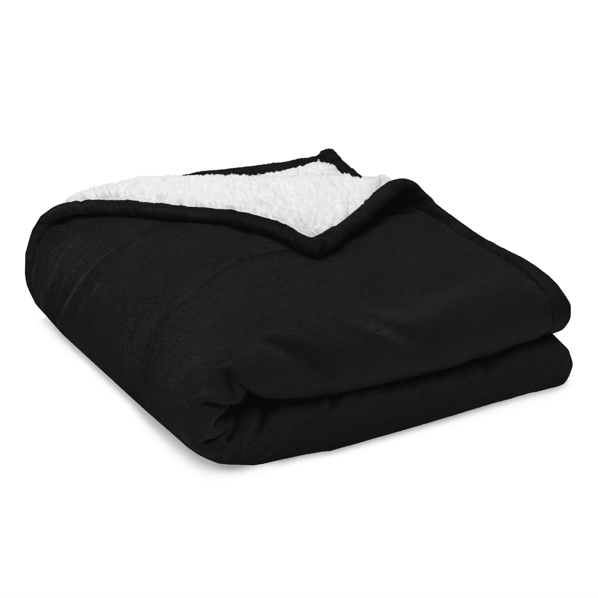 Hornets Premium Sherpa Blanket – Ultra Soft Plush Fleece, Cozy & Warm, Perfect for Home & Travel (Black)