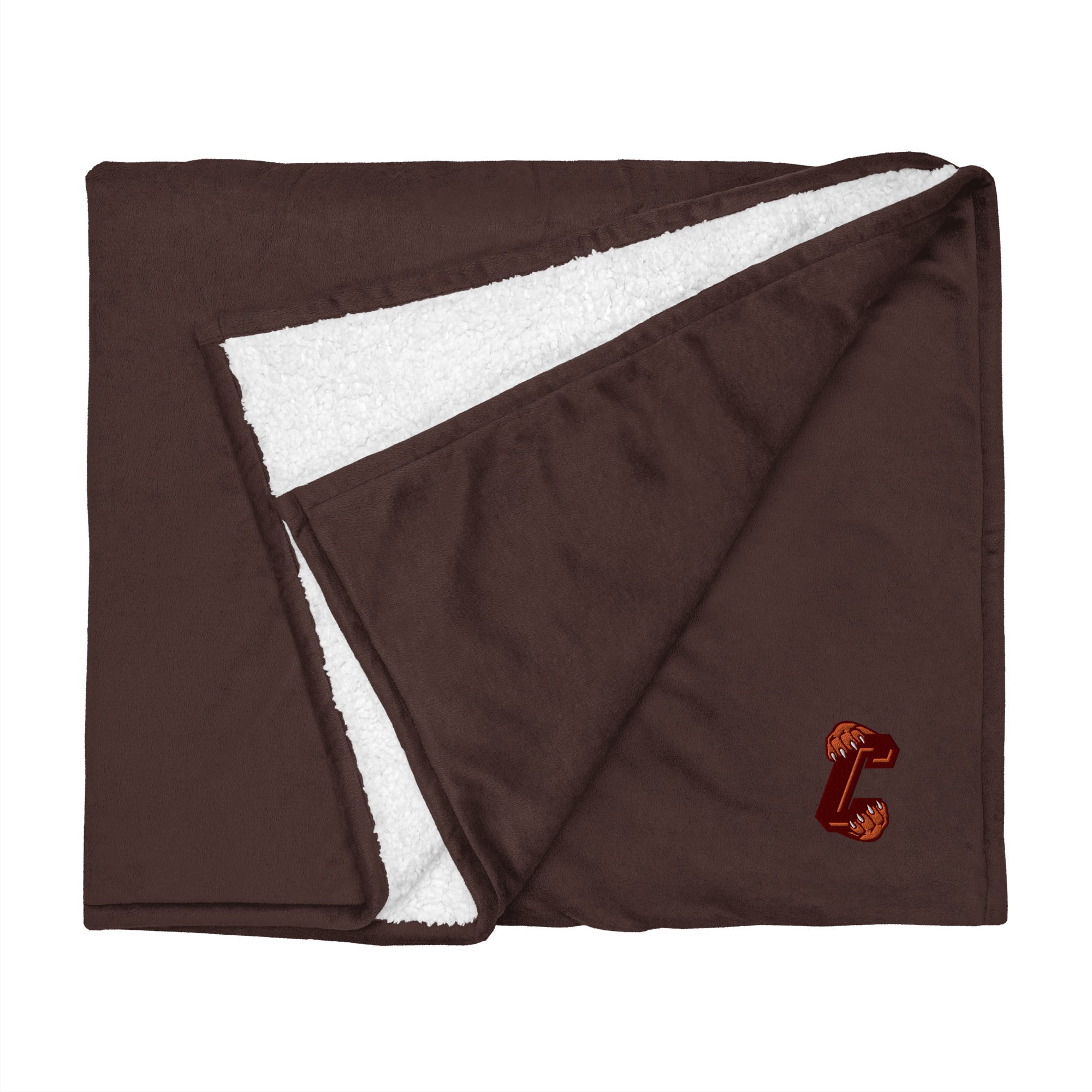 Cougars Premium Sherpa Blanket – Ultra-Soft, Cozy Fleece Throw, Perfect for Warmth & Comfort, Stylish Cougar Design for Home & Travel (Brown)