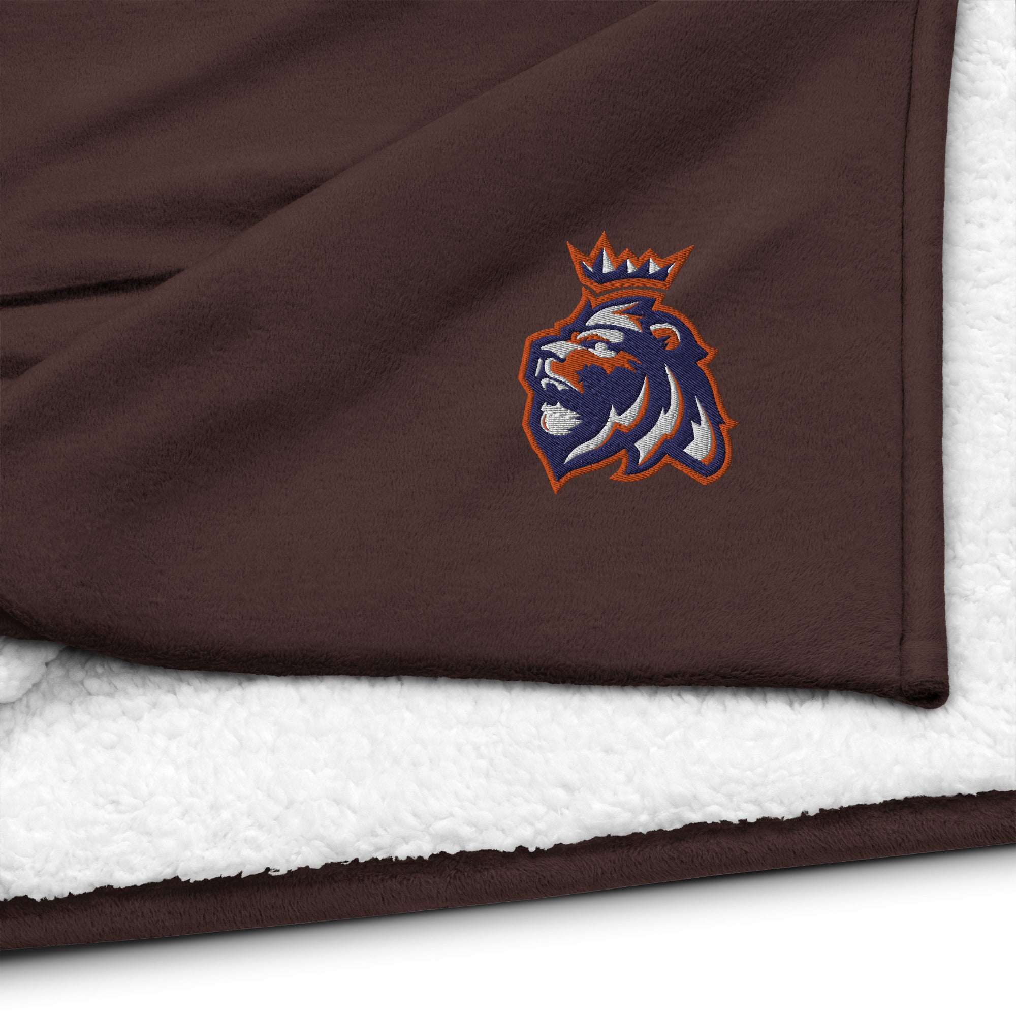 Monarchs Premium Sherpa Blanket – Ultra-Soft, Cozy Warmth for Home Décor, Perfect for Comfort & Style Year-Round (Brown)