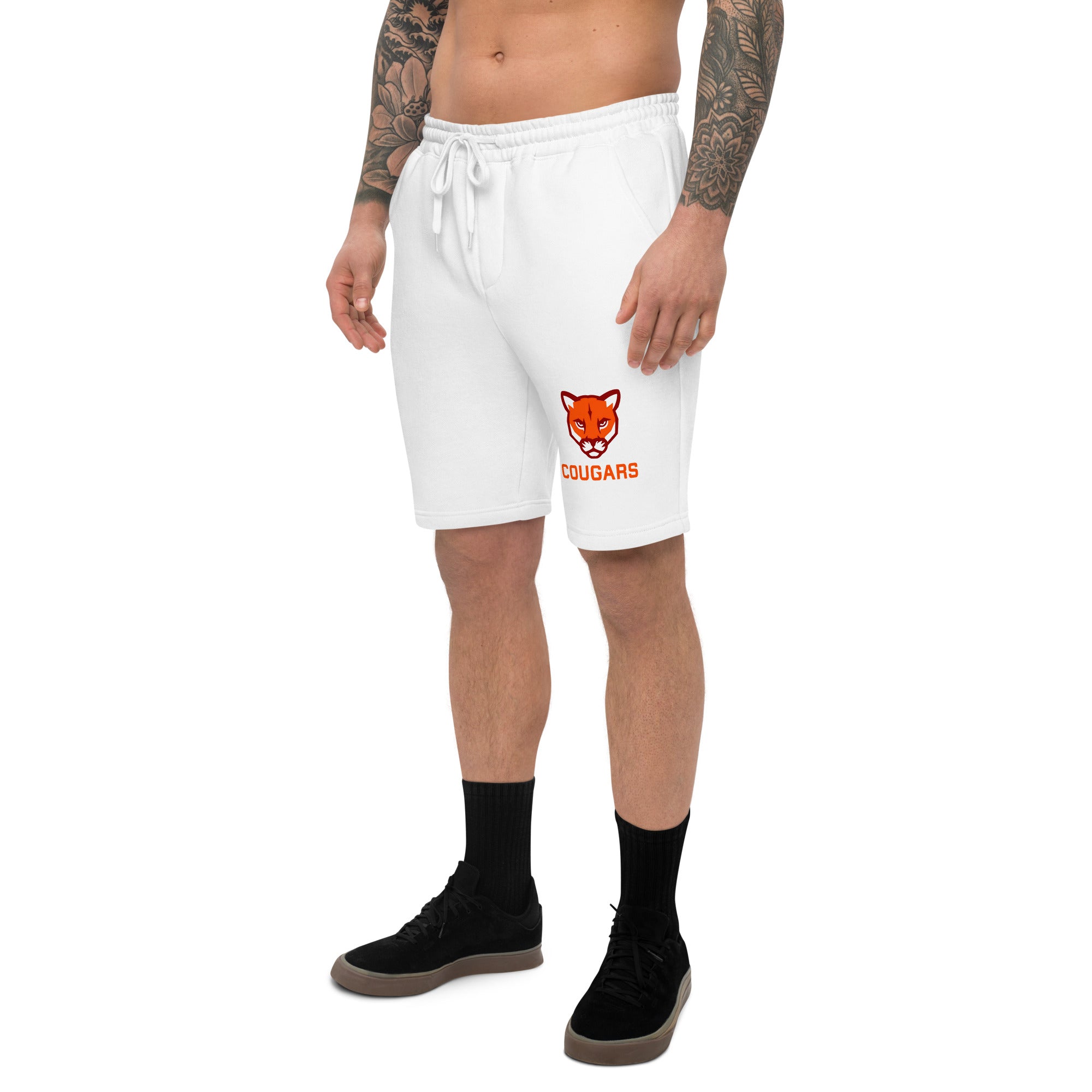 Men's Cougars Fleece Shorts – Ultra-Comfortable, Soft Fabric, Lightweight Design, Perfect for Workouts, Lounging & Everyday Wear