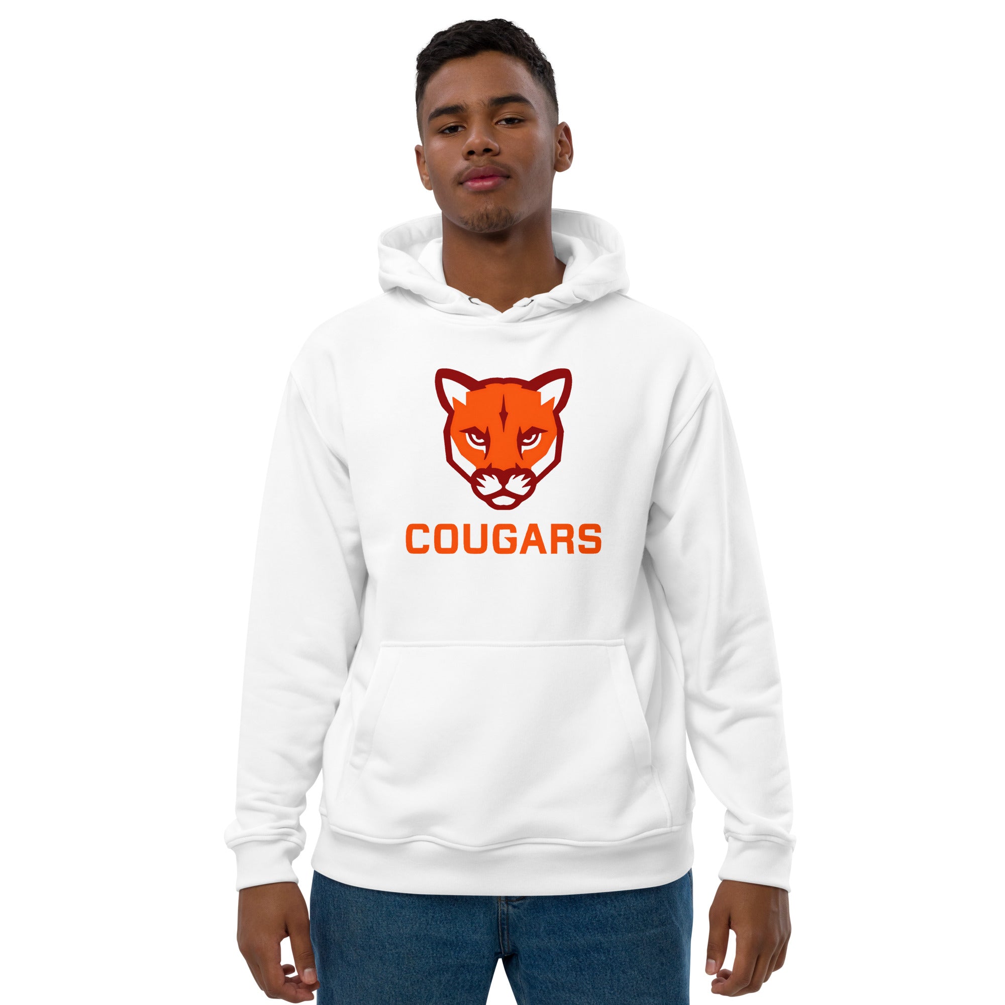 Cougars Premium Cougar Eco Hoodie – Sustainable Soft Fabric, Cozy & Stylish for Every Occasion