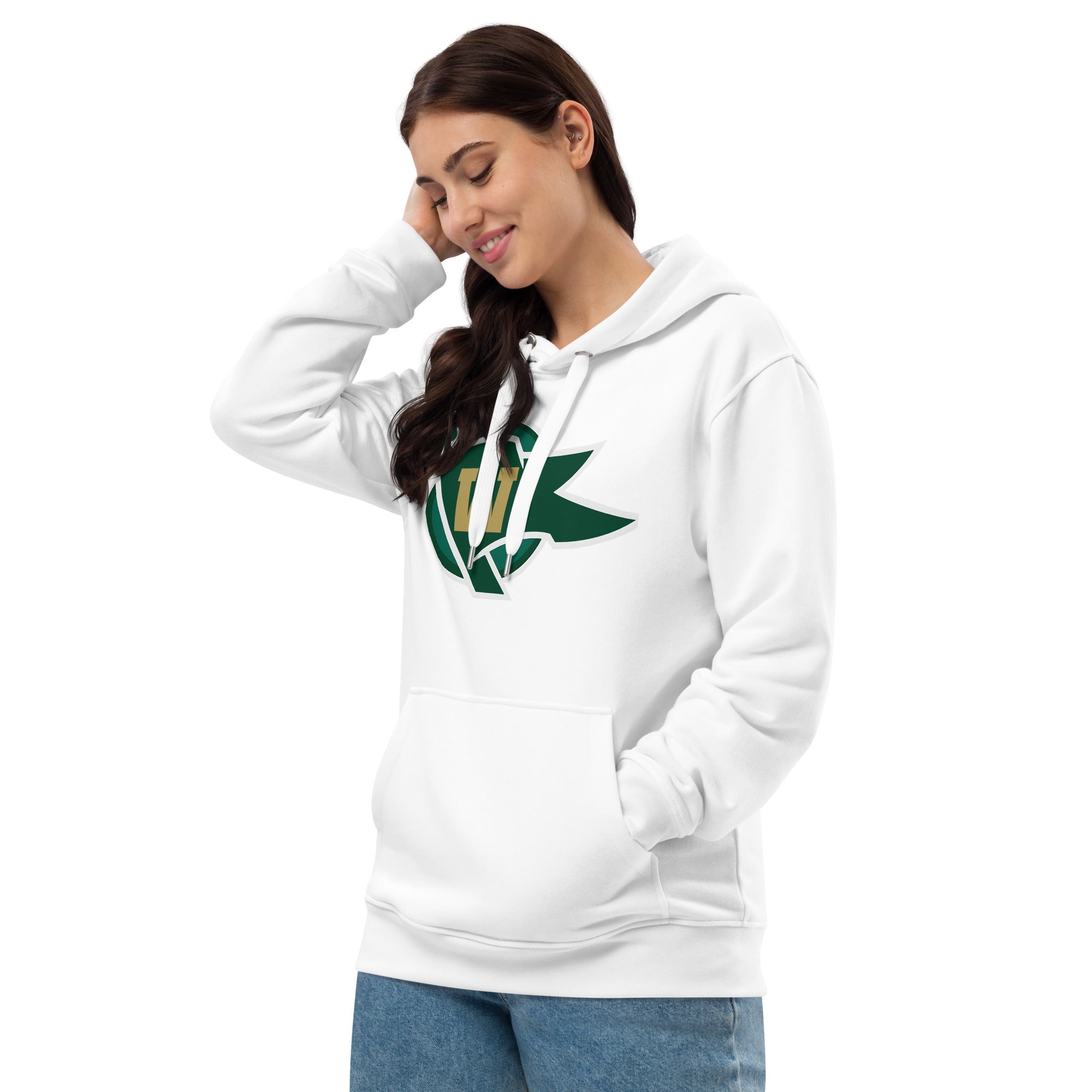 Warriors Premium Cougar Eco Hoodie – Sustainable Soft Fabric, Cozy & Stylish for Every Occasion