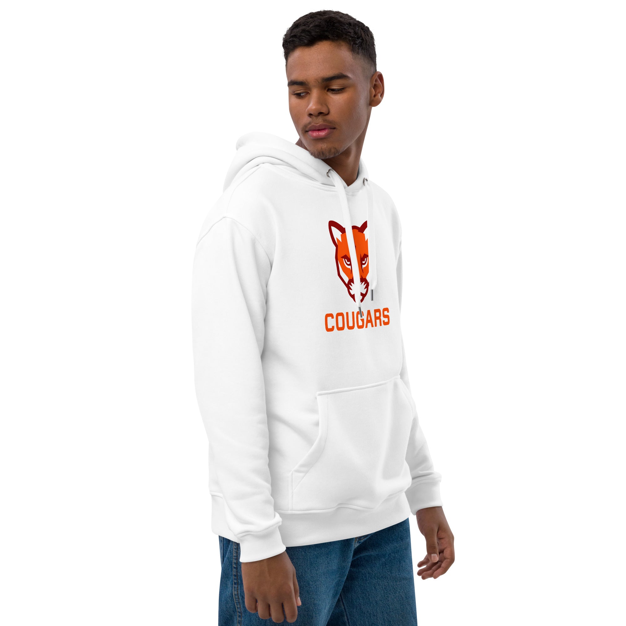 Cougars Premium Cougar Eco Hoodie – Sustainable Soft Fabric, Cozy & Stylish for Every Occasion