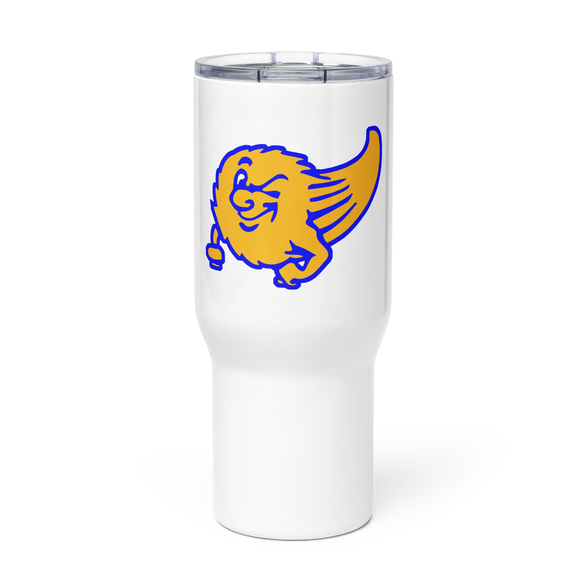 Insulated Comets Travel Mug with Handle – Durable Stainless Steel, Double-Wall Design, Perfect for Gym, Sports, Coffee & Refreshments