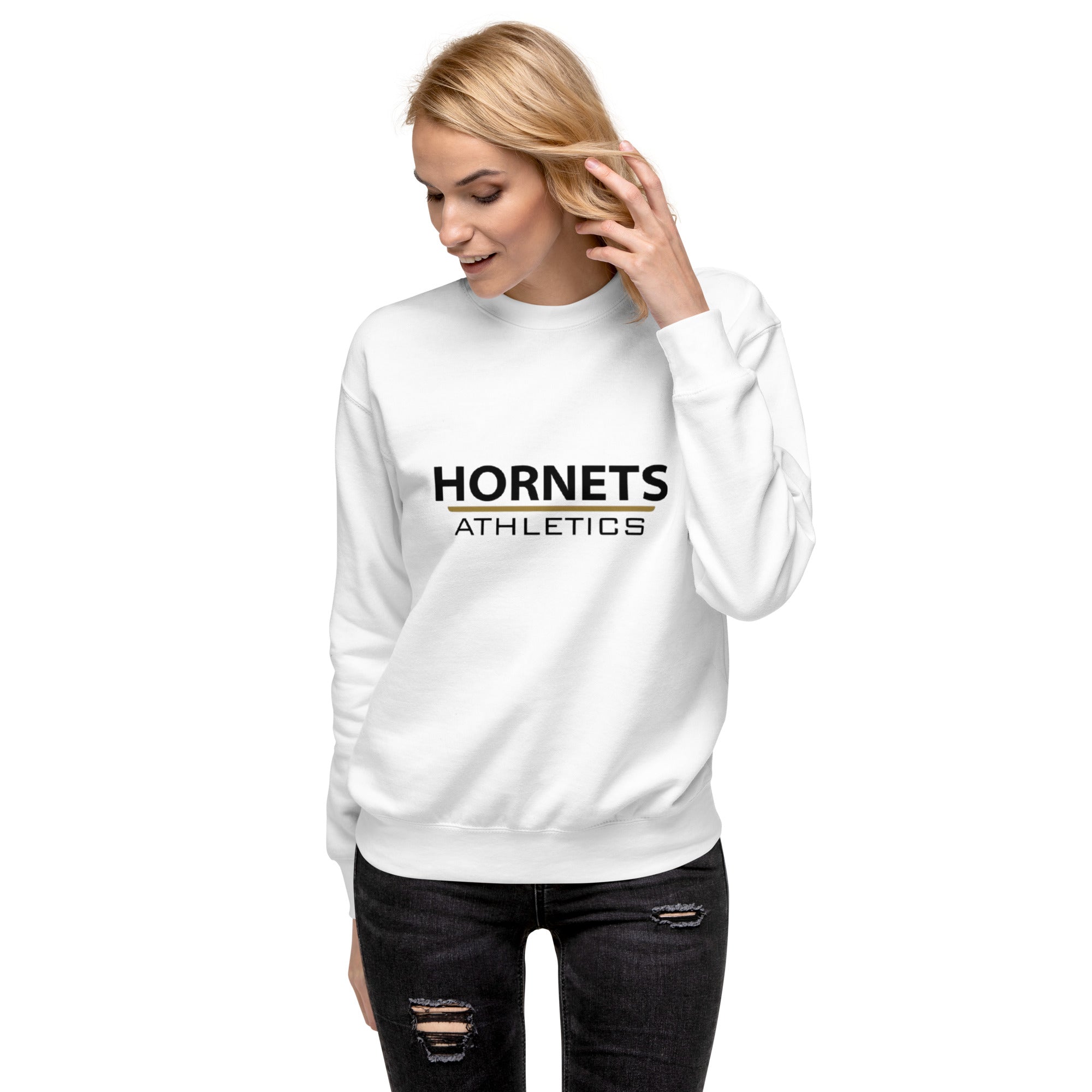 Hornets Unisex Premium Sweatshirt – Ultra-Soft, Cozy, and Stylish – Crewneck for Everyday Comfort – Perfect for Casual Wear, Layering, and All Seasons