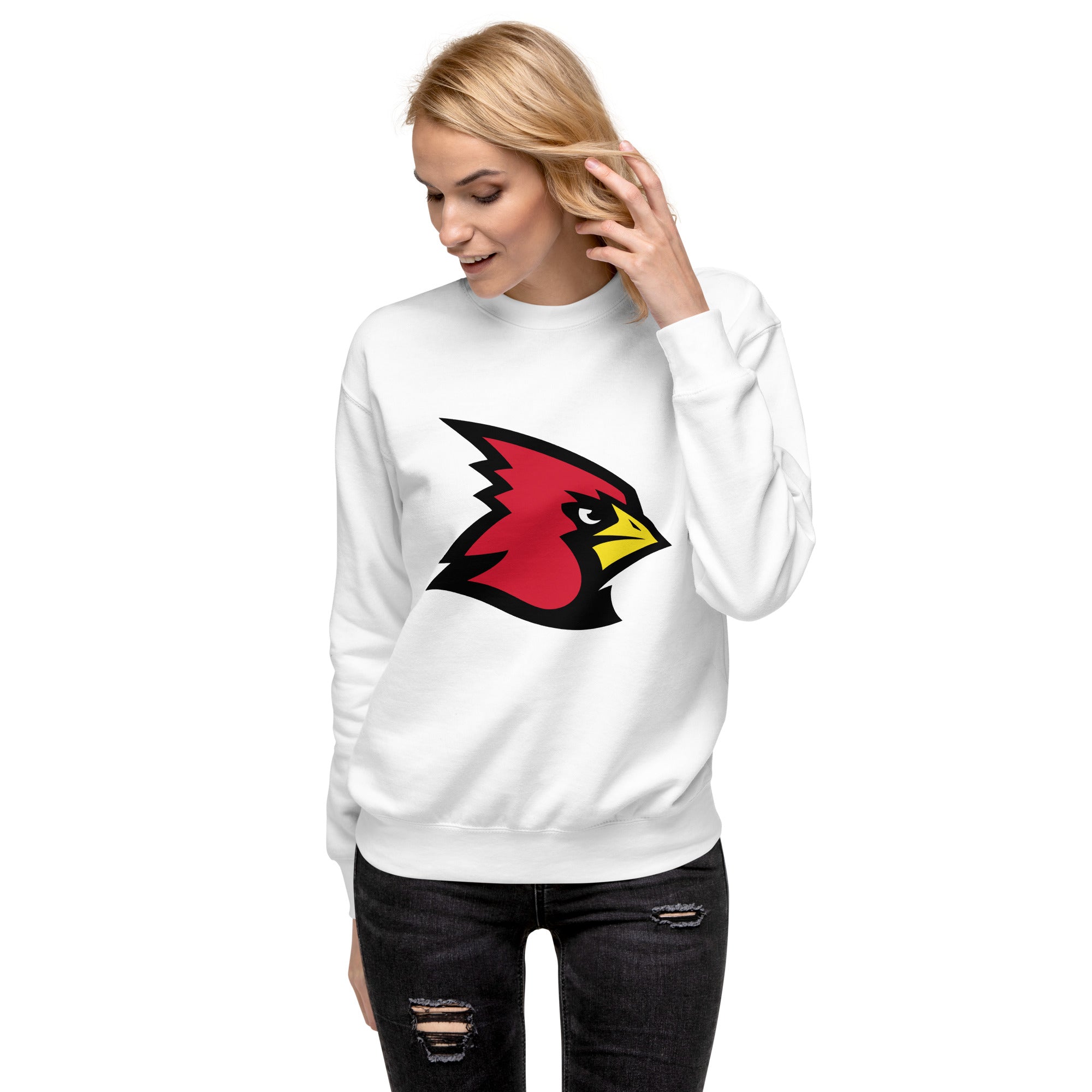 Cardinals Unisex Premium Sweatshirt – Ultra-Soft, Cozy, and Stylish – Crewneck for Everyday Comfort – Perfect for Casual Wear, Layering, and All Seasons